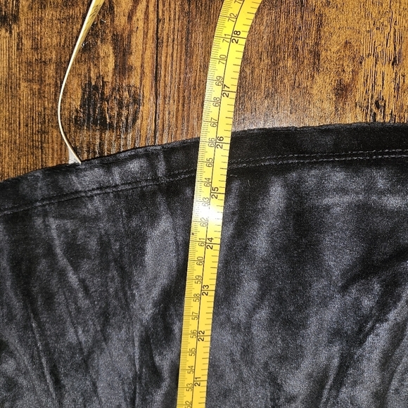 NWT Juicy Couture Babydoll Dress Open Back Velour Black Small - Picture 10 of 10